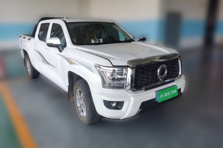 Used Great Wall King Kong Poer 2022 2.0T Manual Diesel 4x4 Elite Long-Box Version GW4D20M Front Right 45 Deg