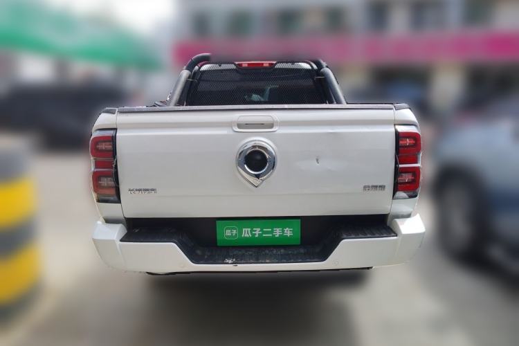 Used Great Wall King Kong Poer 2022 2.0T Manual Gasoline 4x4 Elite Version with Long & Flat Bed GW4C20B Rear