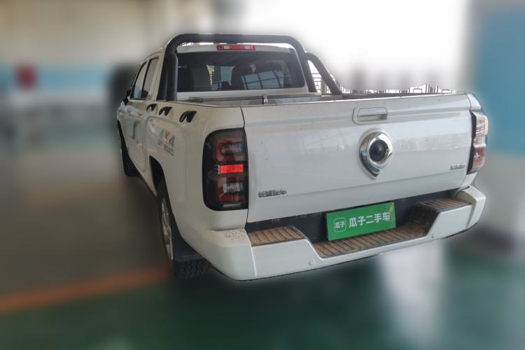 Used Great Wall King Kong Poer 2022 2.0T Manual Diesel 4x4 Elite Long-Box Version GW4D20M Rear Left 45 Deg