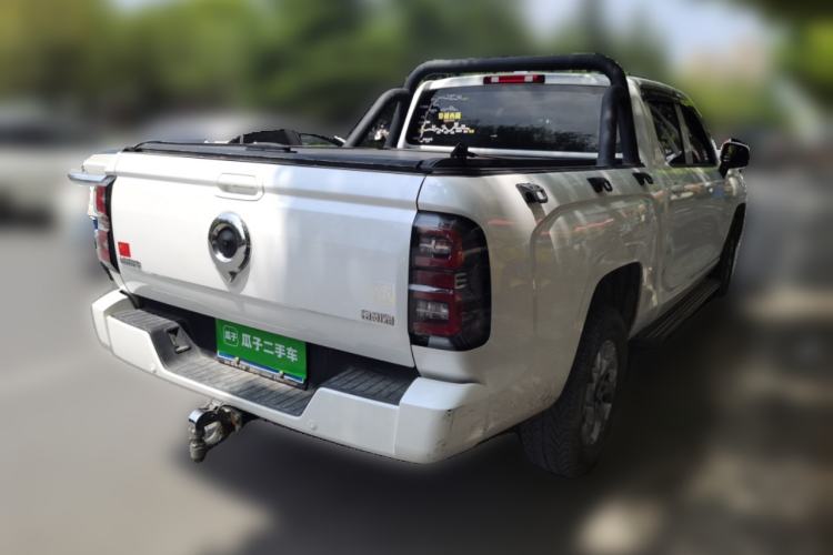 Used Great Wall King Kong Poer 2022 2.0T Manual Diesel Two-Wheel Drive Elite Version Long Bed Flatbed – GW4D20M Rear Right 45 Deg