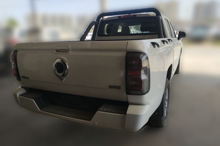 Used Great Wall King Kong Poer 2022 2.0T Manual Diesel 4x4 Entrepreneurial-Grade Long-Box Flatbed GW4D20M Rear Right 45 Deg