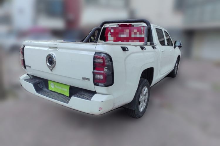 Used Great Wall King Kong Poer 2022 2.0T Manual Diesel 4x4 Elite Long-Box Flatbed GW4D20M Rear Right 45 Deg