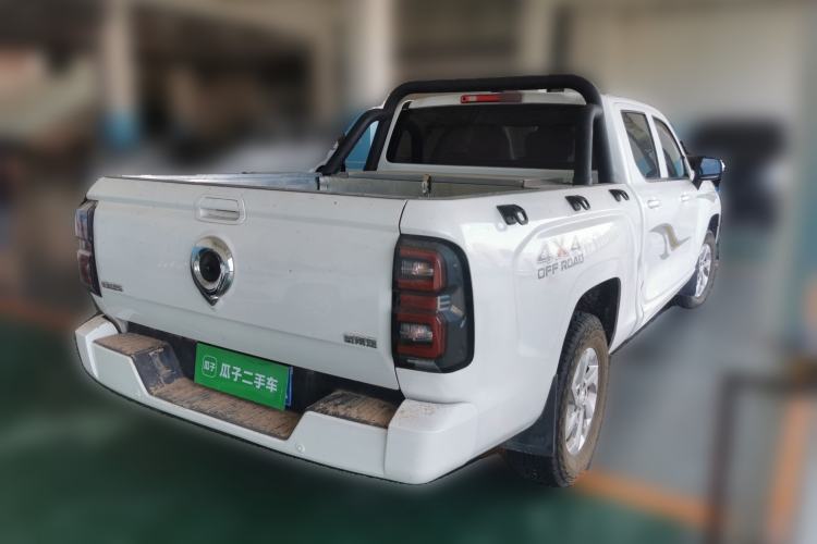 Used Great Wall King Kong Poer 2022 2.0T Manual Diesel 4x4 Elite Long-Box Version GW4D20M Rear Right 45 Deg