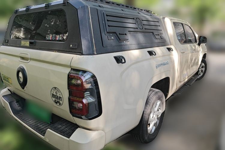 Used Great Wall King Kong Poer 2022 2.0T Manual Gasoline 4x4 Elite Version with Extended Cabin – GW4C20B Rear Right 45 Deg