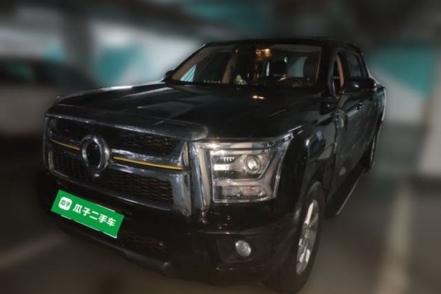 Great Wall King Kong Poer 2023 2.0T Automatic Diesel Two-Wheel Drive Elite Version with Long Bed – GW4D20M d’occasion