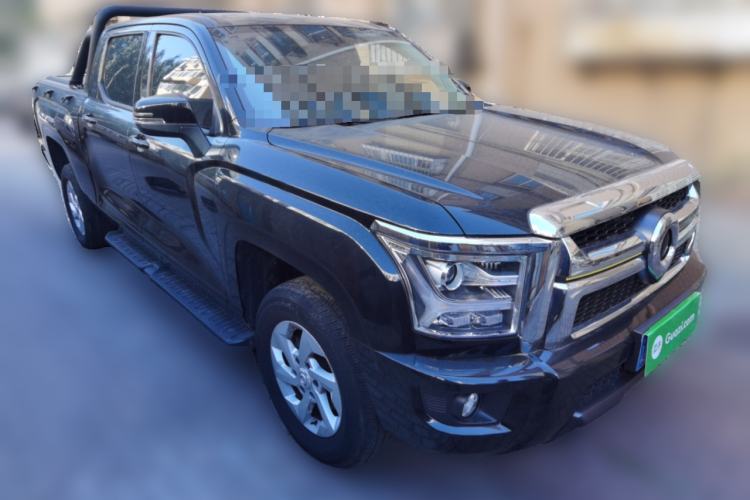 Used Great Wall King Kong Poer 2023 2.0T Automatic Diesel Two-Wheel-Drive Elite Version Flatbed GW4D20M Front Right 45 Deg