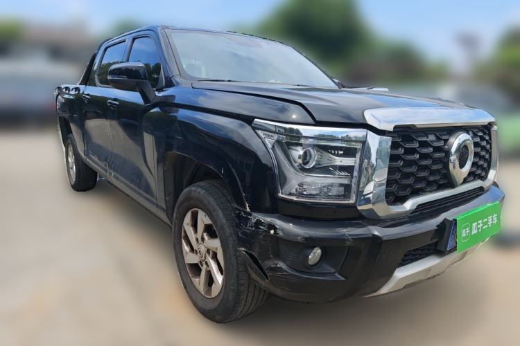 Used Great Wall King Kong Poer 2023 2.0T Manual Diesel Two-Wheel Drive Elite Version Long Bed Flatbed – GW4D20M Front Right 45 Deg