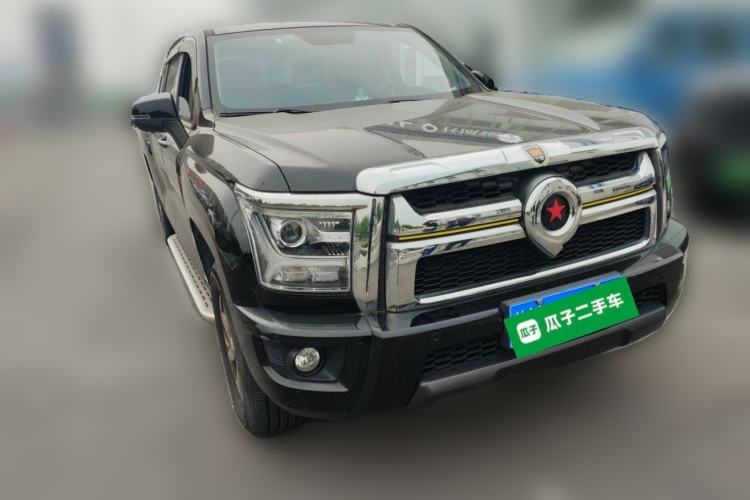 Used Great Wall King Kong Poer 2023 2.0T Automatic Diesel Two-Wheel Drive Elite Version with Long Bed – GW4D20M Front Right 45 Deg