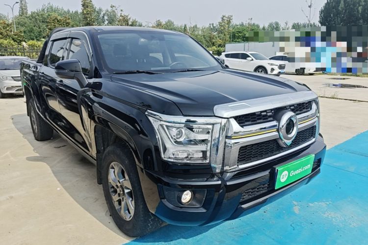 Used Great Wall King Kong Poer 2023 2.0T Automatic Diesel 4x4 Elite Edition Flatbed GW4D20M Front Right 45 Deg