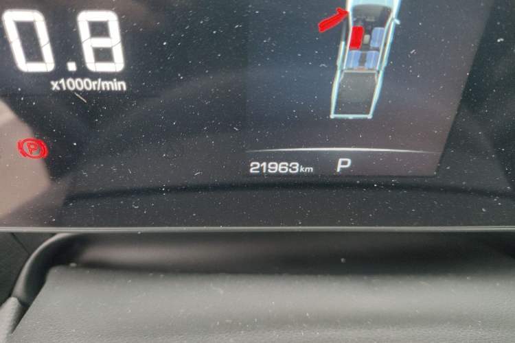 Used Great Wall King Kong Poer 2023 2.0T Automatic Diesel Two-Wheel Drive Elite Version with Long Bed – GW4D20M Odometer Close Up