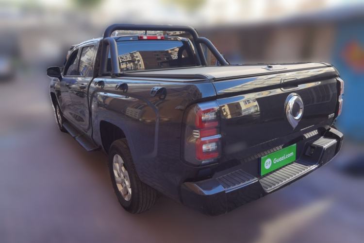 Used Great Wall King Kong Poer 2023 2.0T Automatic Diesel Two-Wheel-Drive Elite Version Flatbed GW4D20M Rear Left 45 Deg