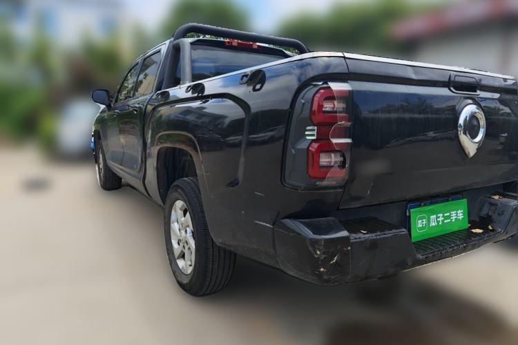 Used Great Wall King Kong Poer 2023 2.0T Manual Diesel Two-Wheel Drive Elite Version Long Bed Flatbed – GW4D20M Rear Left 45 Deg