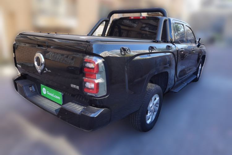 Used Great Wall King Kong Poer 2023 2.0T Automatic Diesel Two-Wheel-Drive Elite Version Flatbed GW4D20M Rear Right 45 Deg