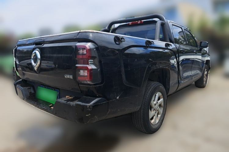 Used Great Wall King Kong Poer 2023 2.0T Manual Diesel Two-Wheel Drive Elite Version Long Bed Flatbed – GW4D20M Rear Right 45 Deg