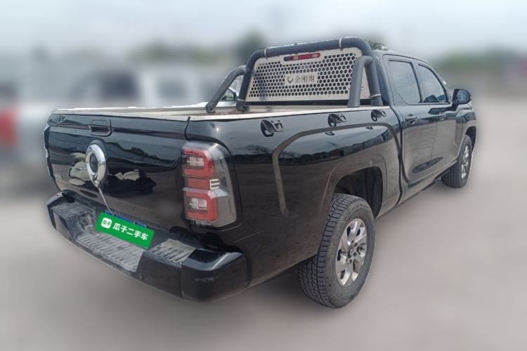 Used Great Wall King Kong Poer 2023 2.0T Manual Diesel Two-Wheel Drive Elite Version Long Bed Flatbed – GW4D20M Rear Right 45 Deg
