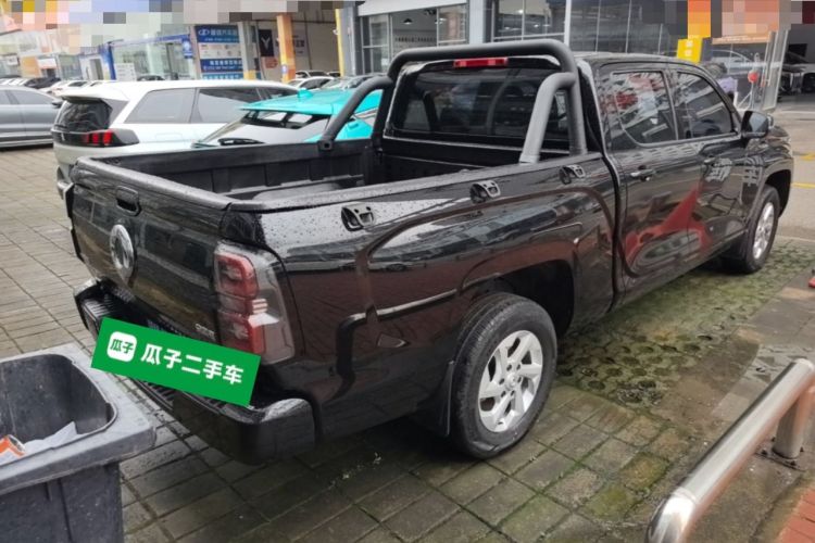 Used Great Wall King Kong Poer 2023 2.0T Automatic Diesel Two-Wheel Drive Elite Version with Long Bed – GW4D20M Rear Right 45 Deg