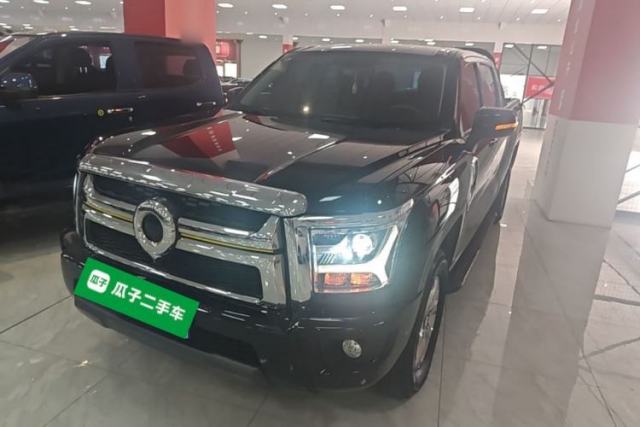 Used Great Wall King Kong Poer 2023 2.0T Automatic Diesel 4x4 Elite Edition Flatbed GW4D20M