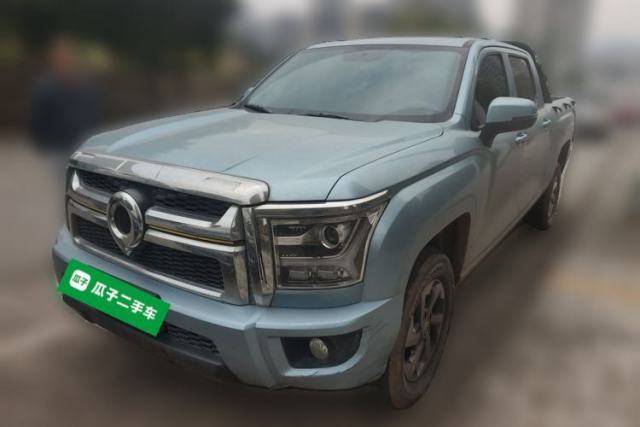 Used Great Wall King Kong Poer 2023 2.0T Automatic Diesel Two-Wheel-Drive Elite Version Flatbed GW4D20M