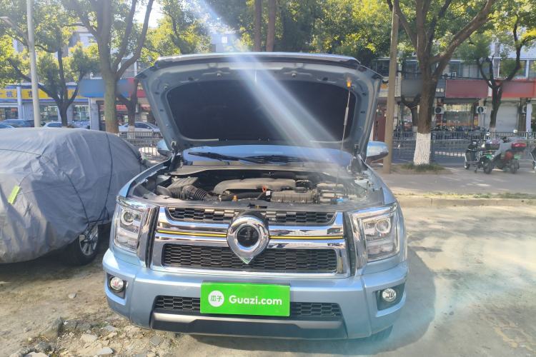 Used Great Wall King Kong Poer 2023 2.0T Automatic Gasoline Two-Wheel Drive Elite Version Standard Cab GW4C20C Engine Bay