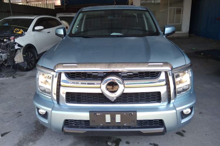 Used Great Wall King Kong Poer 2023 2.0T Automatic Diesel Two-Wheel-Drive Elite Version Flatbed GW4D20M Exterior 1