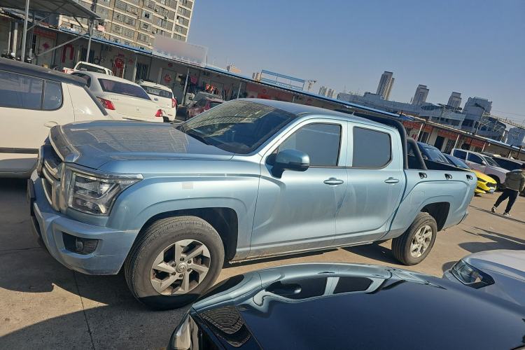 Used Great Wall King Kong Poer 2023 2.0T Automatic Gasoline Two-Wheel-Drive Elite Version Flatbed GW4C20C Exterior 3
