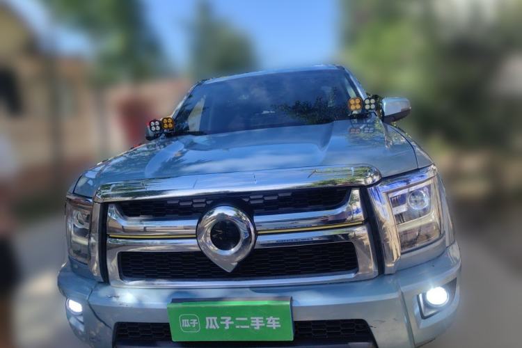 Used Great Wall King Kong Poer 2023 2.0T Automatic Diesel 4x4 Elite Edition Flatbed GW4D20M Front