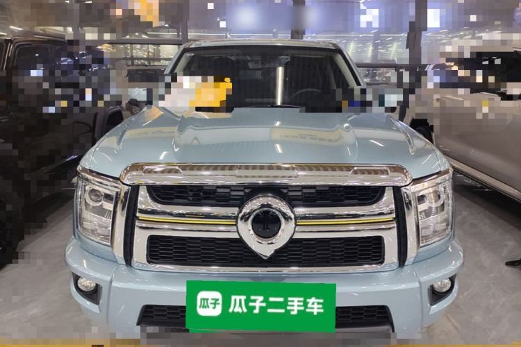Used Great Wall King Kong Poer 2023 2.0T Automatic Diesel 4x4 Elite Edition Flatbed GW4D20M Front