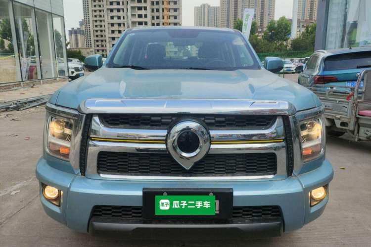 Used Great Wall King Kong Poer 2023 2.0T Automatic Diesel Two-Wheel Drive Elite Version with Long Bed – GW4D20M Front