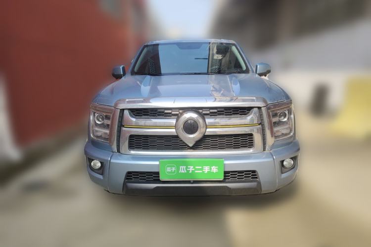 Used Great Wall King Kong Poer 2023 2.0T Automatic Diesel Two-Wheel-Drive Elite Version Flatbed GW4D20M Front