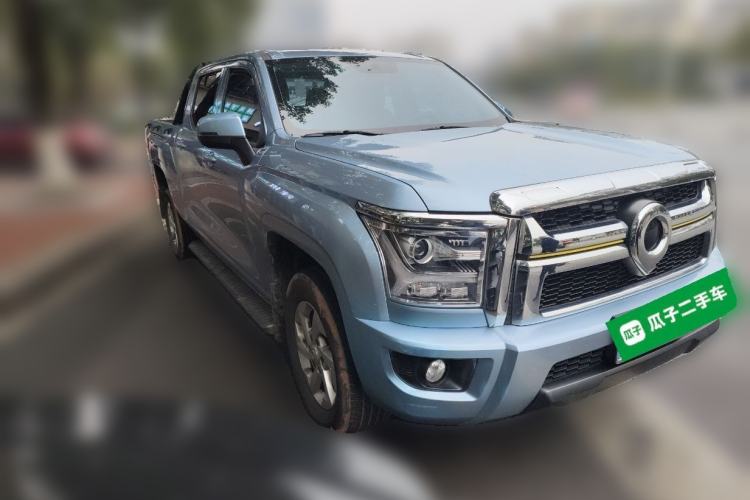 Used Great Wall King Kong Poer 2023 2.0T Automatic Diesel Two-Wheel-Drive Elite Version Flatbed GW4D20M Front Right 45 Deg
