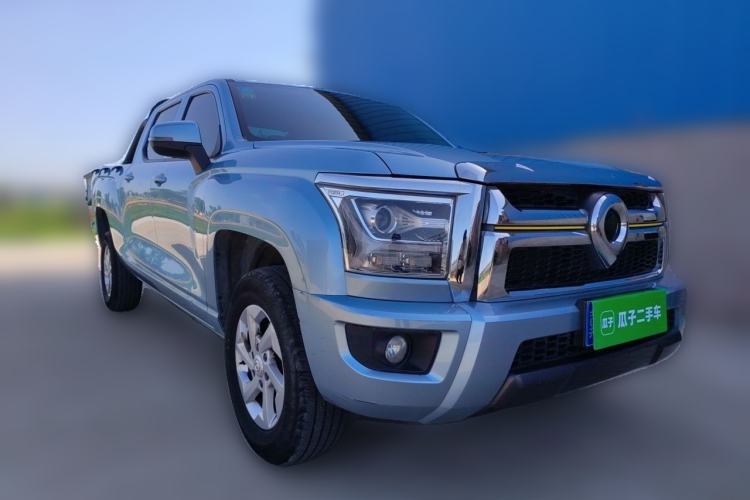 Used Great Wall King Kong Poer 2023 2.0T Automatic Diesel Two-Wheel-Drive Elite Version Flatbed GW4D20M Front Right 45 Deg