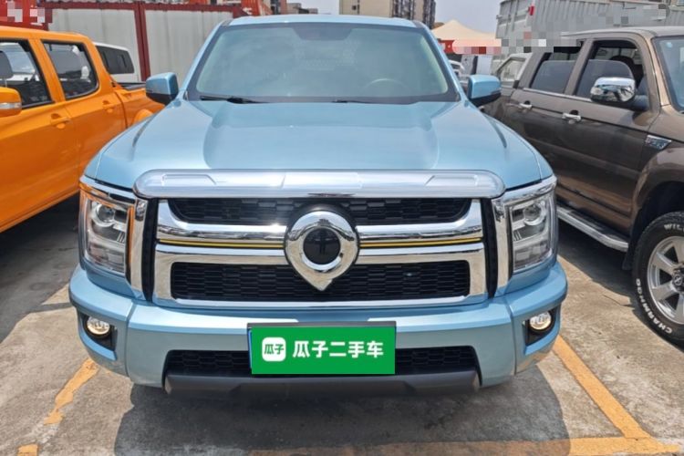 Used Great Wall King Kong Poer 2023 2.0T Automatic Diesel Two-Wheel-Drive Elite Version Flatbed GW4D20M Front