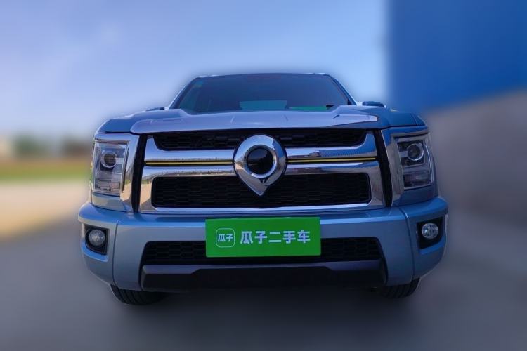 Used Great Wall King Kong Poer 2023 2.0T Automatic Diesel Two-Wheel-Drive Elite Version Flatbed GW4D20M Front