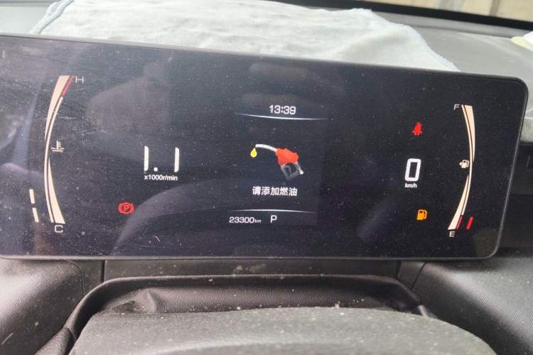 Used Great Wall King Kong Poer 2023 2.0T Automatic Gasoline Two-Wheel-Drive Elite Version Flatbed GW4C20C Instrument Cluster