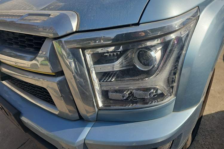 Used Great Wall King Kong Poer 2023 2.0T Automatic Gasoline Two-Wheel-Drive Elite Version Flatbed GW4C20C Left Front Headlight