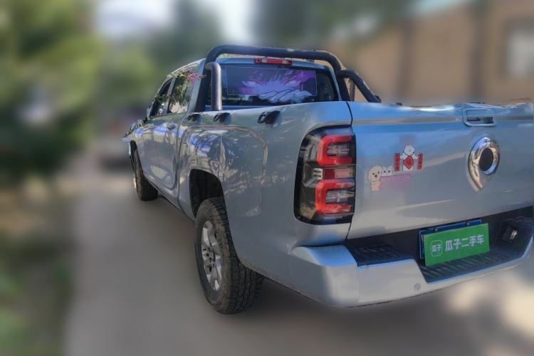 Used Great Wall King Kong Poer 2023 2.0T Automatic Diesel 4x4 Elite Edition Flatbed GW4D20M Rear Left 45 Deg