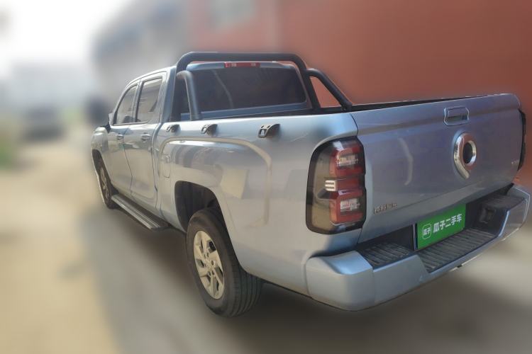 Used Great Wall King Kong Poer 2023 2.0T Automatic Diesel Two-Wheel-Drive Elite Version Flatbed GW4D20M Rear Left 45 Deg