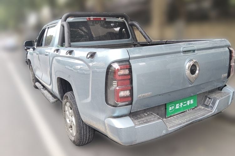 Used Great Wall King Kong Poer 2023 2.0T Automatic Gasoline Two-Wheel-Drive Elite Version Flatbed GW4C20C Rear Left 45 Deg