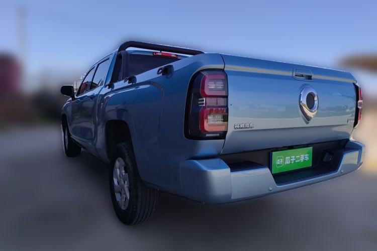 Used Great Wall King Kong Poer 2023 2.0T Automatic Diesel Two-Wheel-Drive Elite Version Flatbed GW4D20M Rear Left 45 Deg