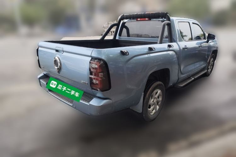 Used Great Wall King Kong Poer 2023 2.0T Automatic Diesel Two-Wheel-Drive Elite Version Flatbed GW4D20M Rear Right 45 Deg