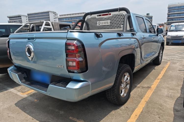 Used Great Wall King Kong Poer 2023 2.0T Automatic Diesel Two-Wheel-Drive Elite Version Flatbed GW4D20M Rear Right 45 Deg