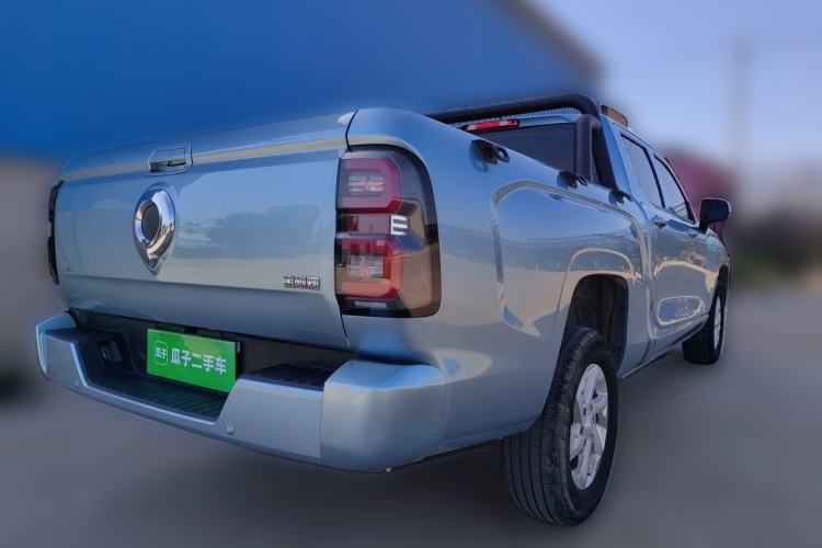 Used Great Wall King Kong Poer 2023 2.0T Automatic Diesel Two-Wheel-Drive Elite Version Flatbed GW4D20M Rear Right 45 Deg