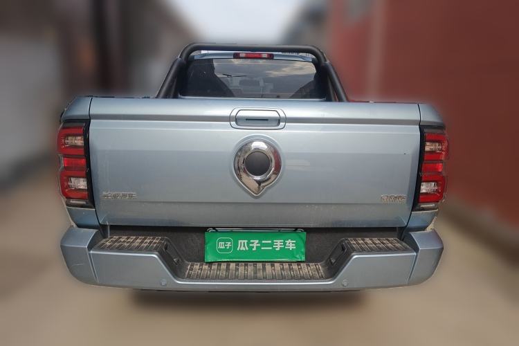 Used Great Wall King Kong Poer 2023 2.0T Automatic Diesel Two-Wheel-Drive Elite Version Flatbed GW4D20M Rear