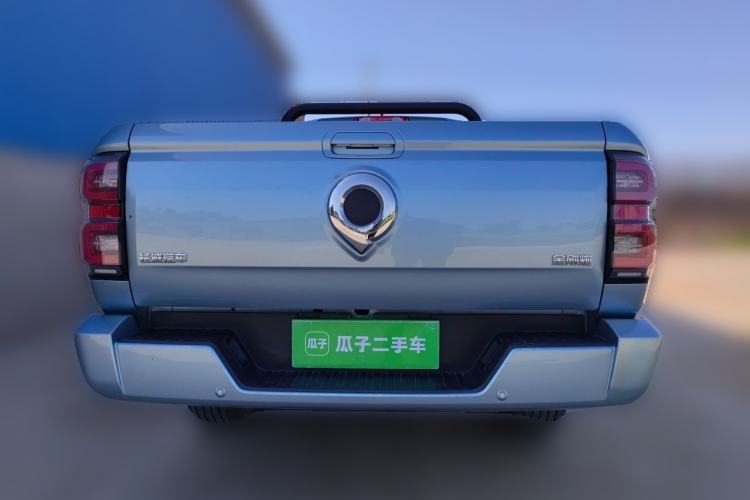 Used Great Wall King Kong Poer 2023 2.0T Automatic Diesel Two-Wheel-Drive Elite Version Flatbed GW4D20M Rear