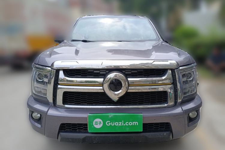 Used Great Wall King Kong Poer 2023 2.0T Automatic Diesel Two-Wheel-Drive Elite Version Flatbed GW4D20M Front