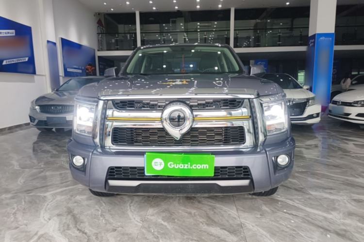 Used Great Wall King Kong Poer 2023 2.0T Automatic Diesel Two-Wheel-Drive Elite Version Flatbed GW4D20M Front