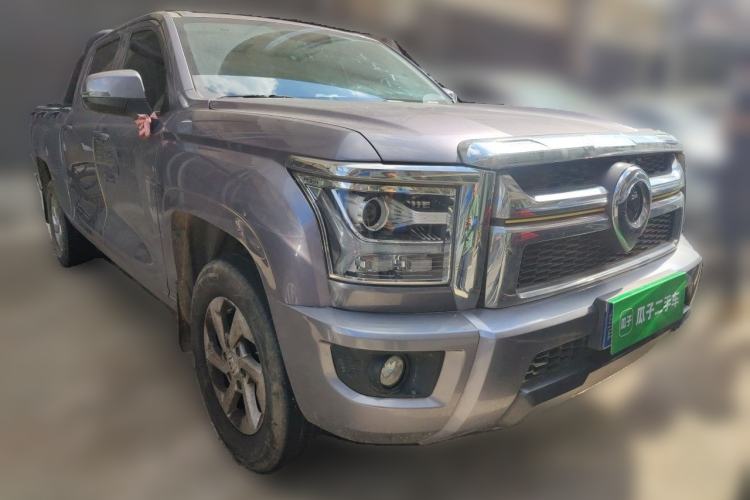 Used Great Wall King Kong Poer 2023 2.0T Automatic Diesel Two-Wheel Drive Elite Version with Long Bed – GW4D20M Front Right 45 Deg