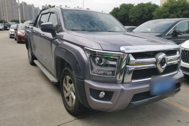 Used Great Wall King Kong Poer 2023 2.0T Automatic Diesel Two-Wheel Drive Elite Version with Long Bed – GW4D20M Front Right 45 Deg