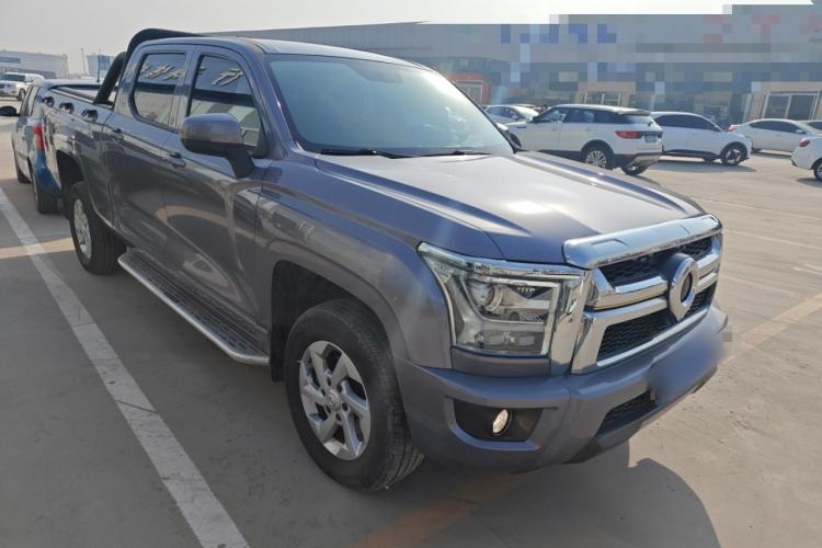 Used Great Wall King Kong Poer 2023 2.0T Automatic Gasoline Two-Wheel-Drive Elite Version Flatbed GW4C20C Front Right 45 Deg