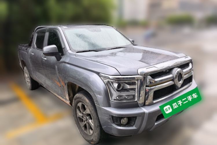 Used Great Wall King Kong Poer 2023 2.0T Automatic Diesel 4x4 Elite Edition Flatbed GW4D20M Front Right 45 Deg